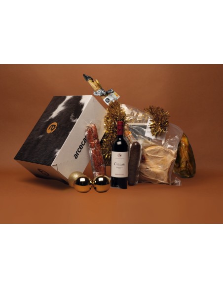 Cesta Navidad 1 +  Jamón de Bellota