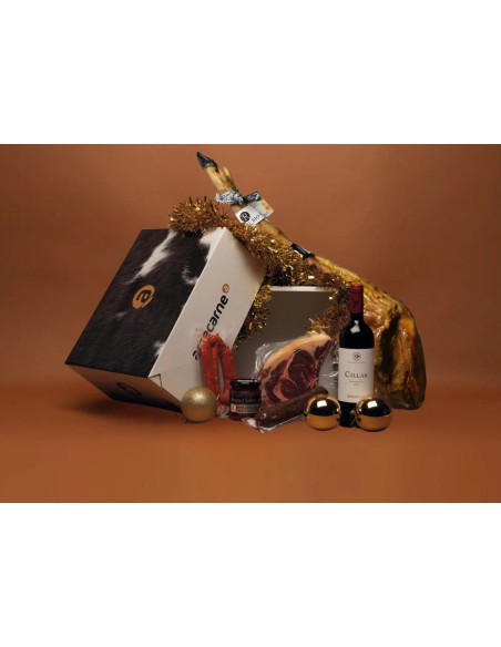 Cesta Navidad 2 +  Jamón de Bellota