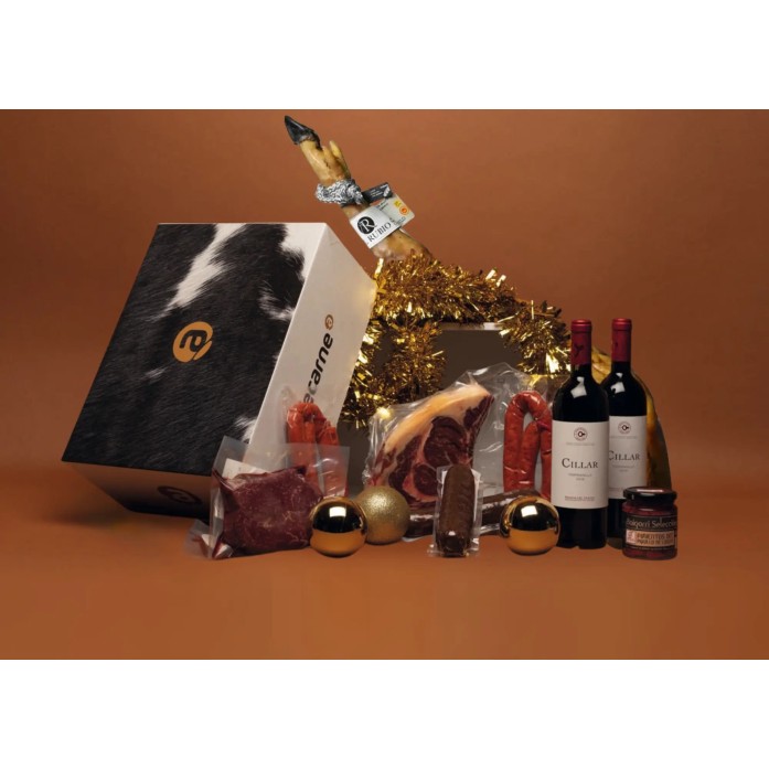 Cesta Navidad 4+  Jamón de Bellota
