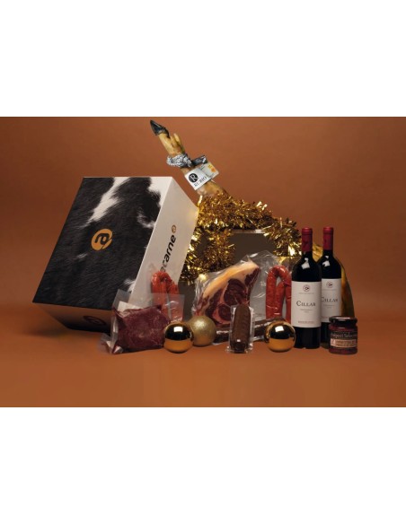 Cesta Navidad 4+  Jamón de Bellota