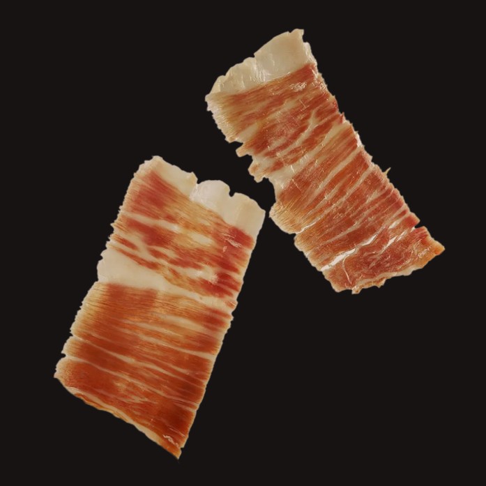 Jamón Ibérico cortado a cuchillo