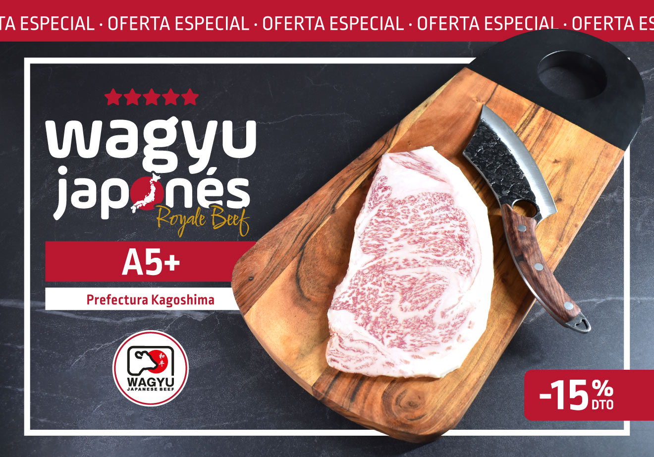 15% de descuento en Wagyu Japonés Auténtico